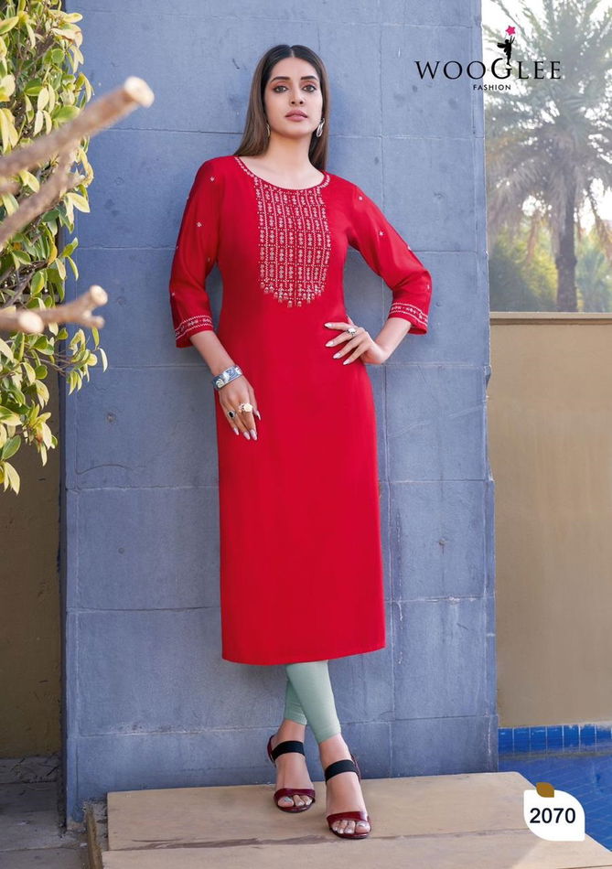 Barbella Vol 10 By Wooglee Long Kurtis Catalog